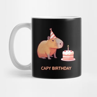 Capy Birthday Mug